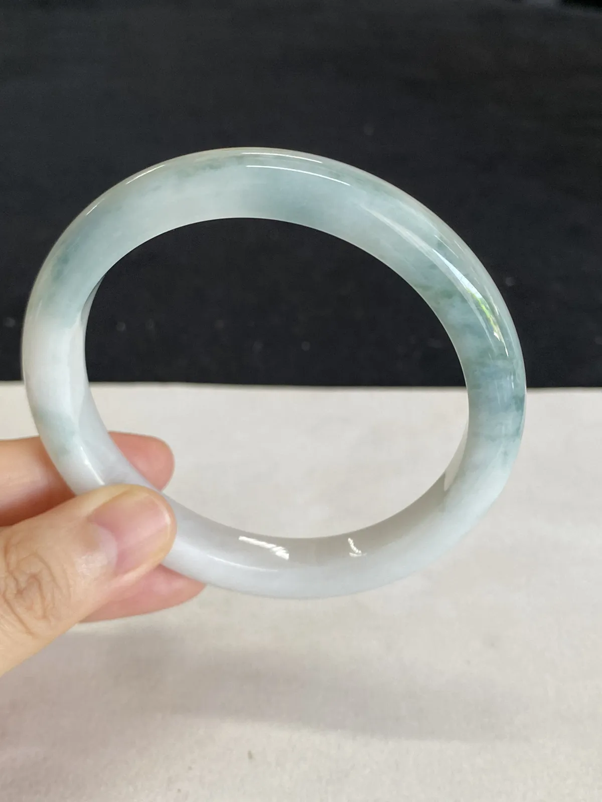 正圈59圈口，翡翠手镯