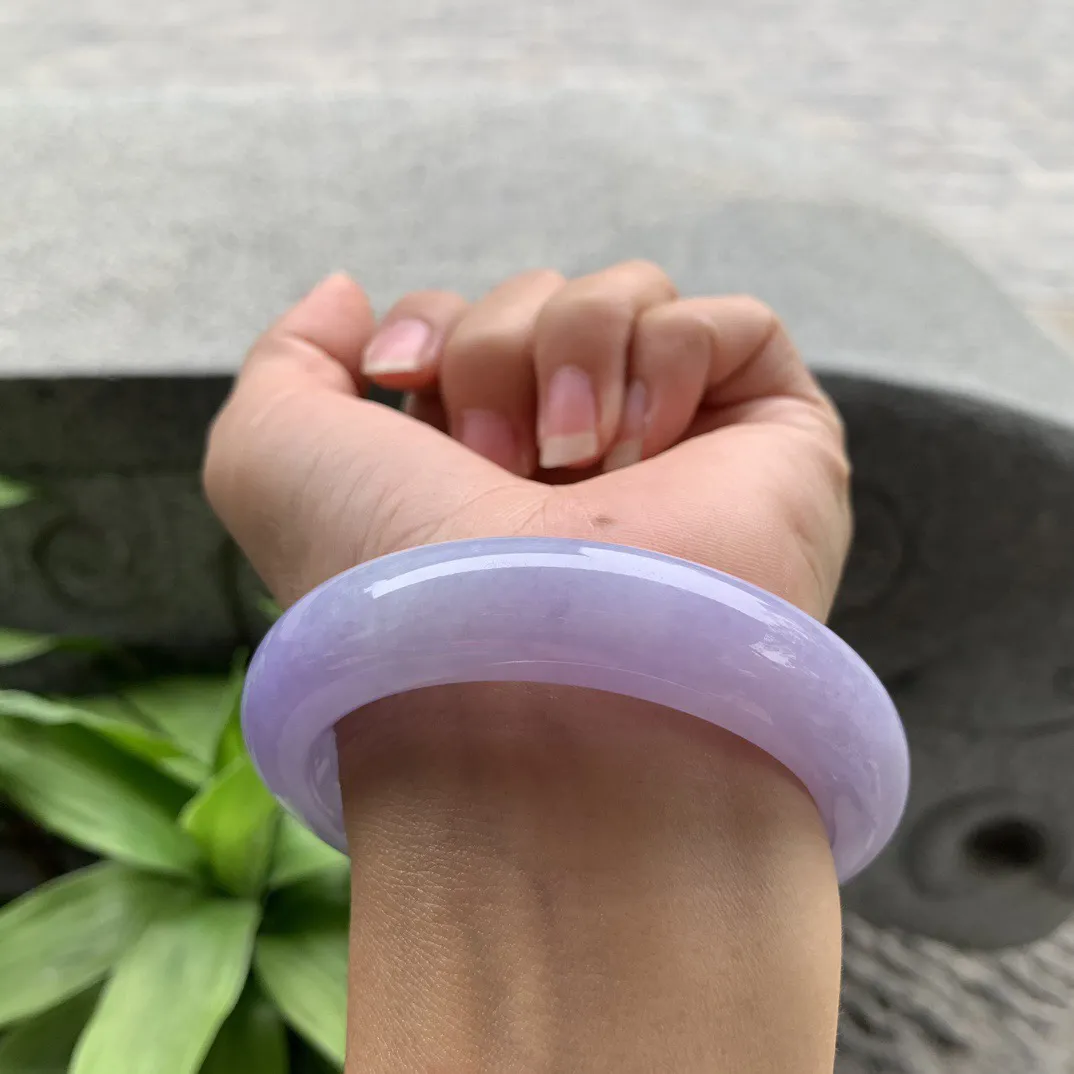 圈口 55.6-14.2-10【浓紫正圈手镯】正圈55 56可戴