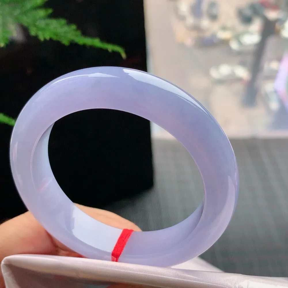 正圈满色浓紫 无瑕 尺寸:53.1/13.1/9.3 超美