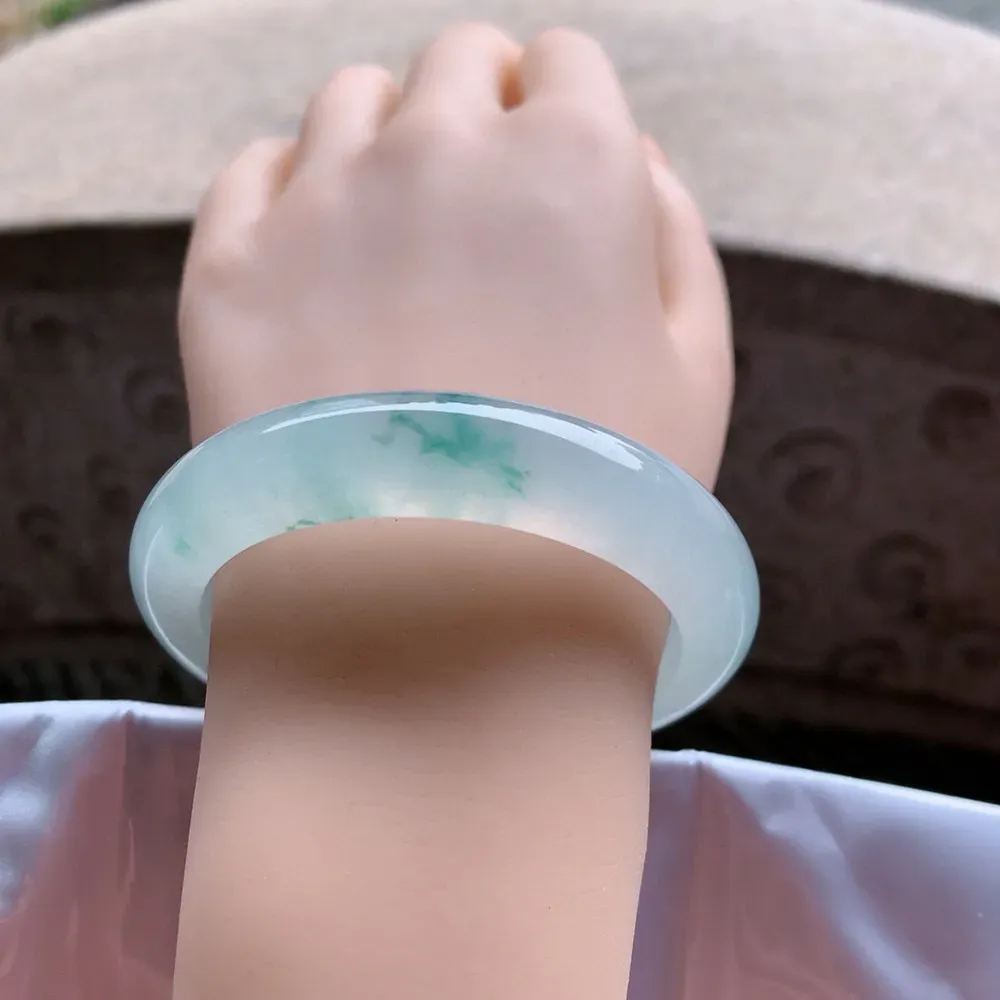 正圈高冰飘花 无瑕 尺寸:57.2/13/9.2 花美 胶感十足🥰🥰