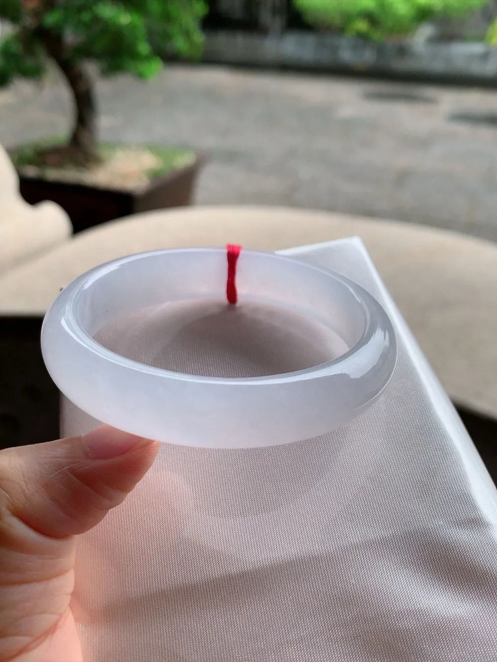 贵妃高冰白月光 无瑕 尺寸:54.4/47.3/12.5/7.1 种水好