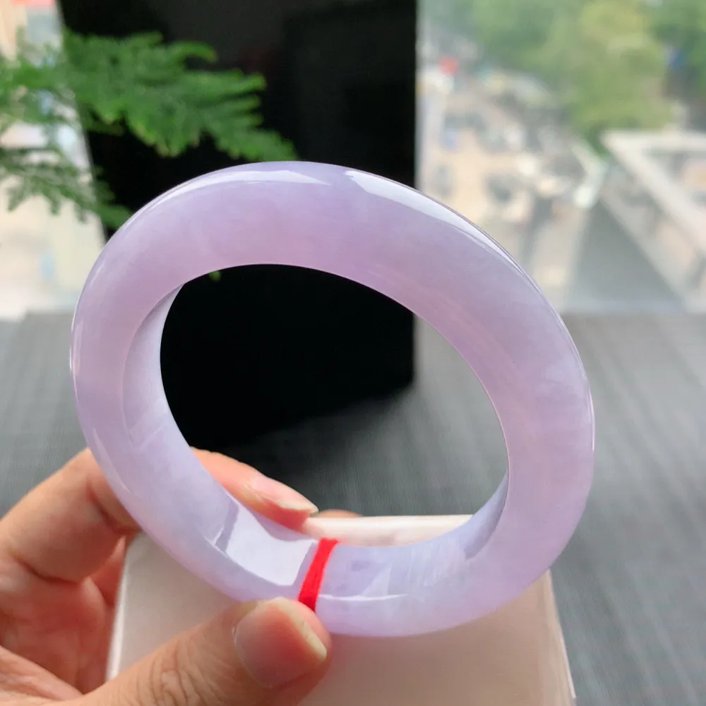 正圈满色冰紫罗兰 无瑕 尺寸:55.5/13.4/12.8 超美