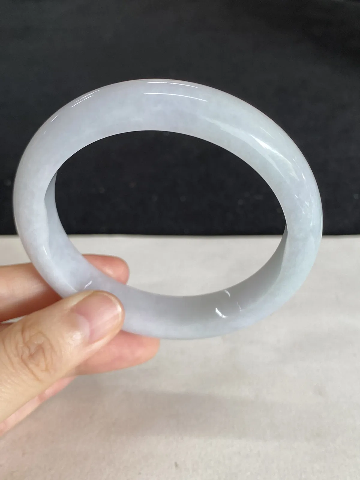 正圈58圈口，翡翠手镯