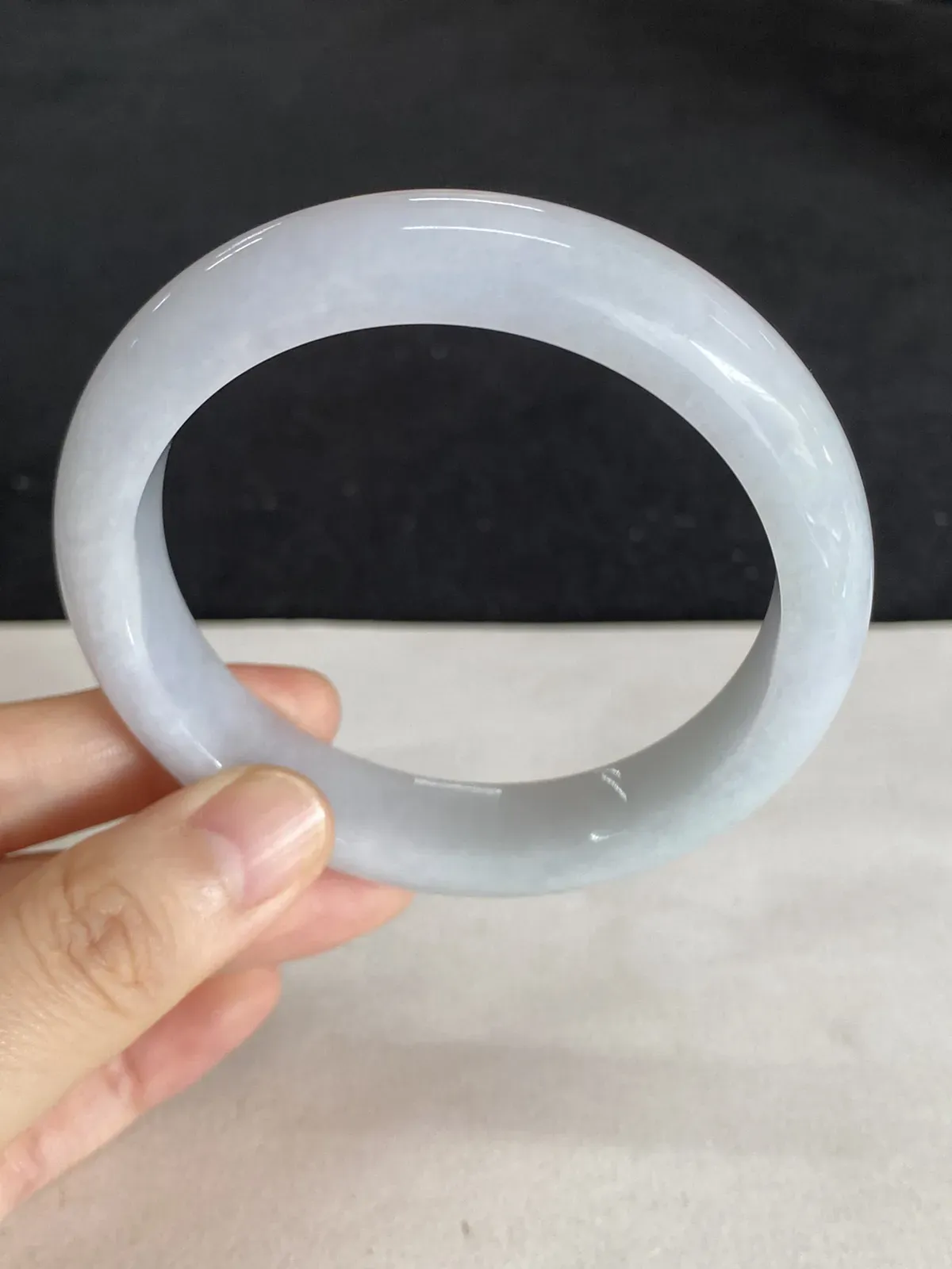 正圈58圈口，翡翠手镯