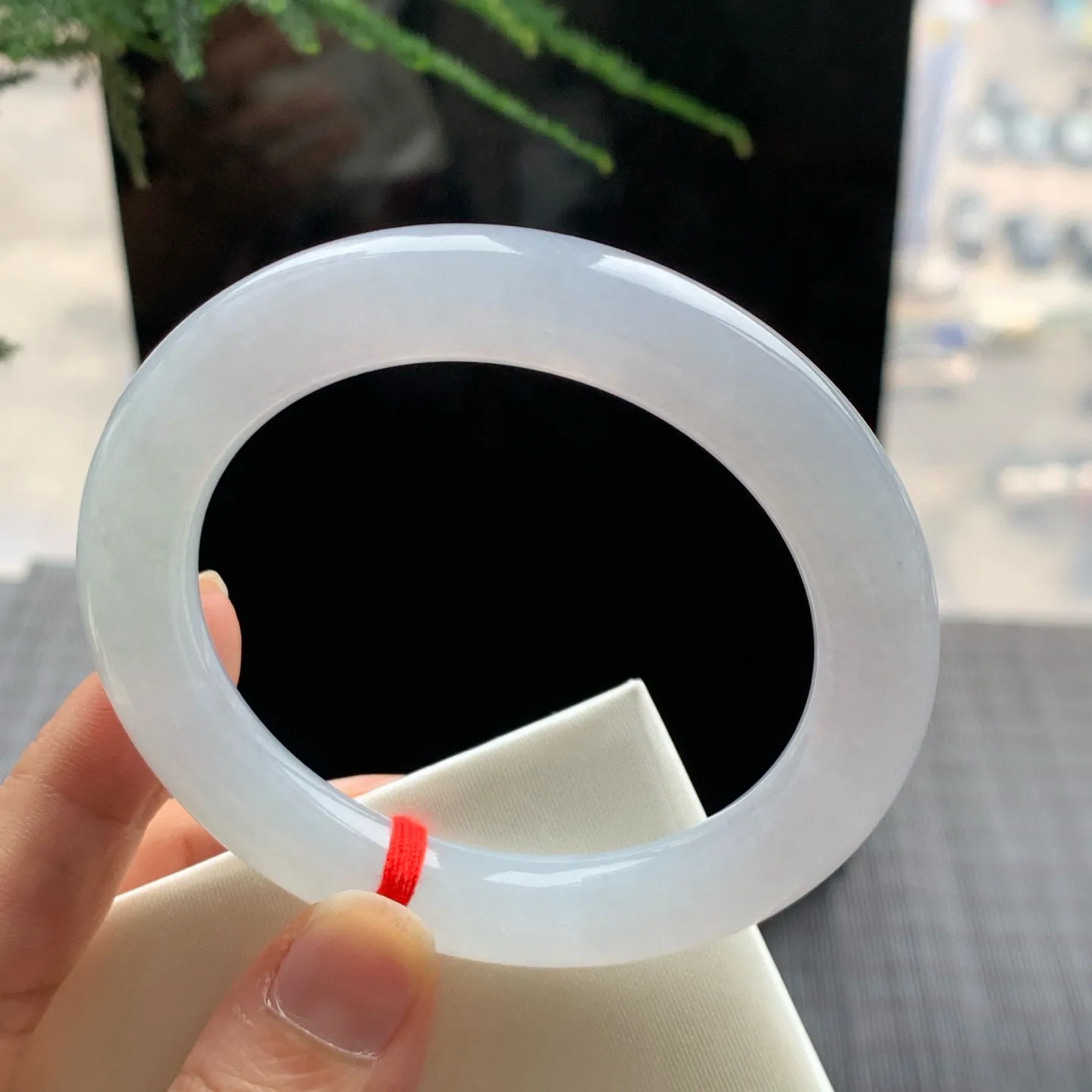 圆条白冰 无瑕 尺寸:55.1/10.6/10.2 冰润