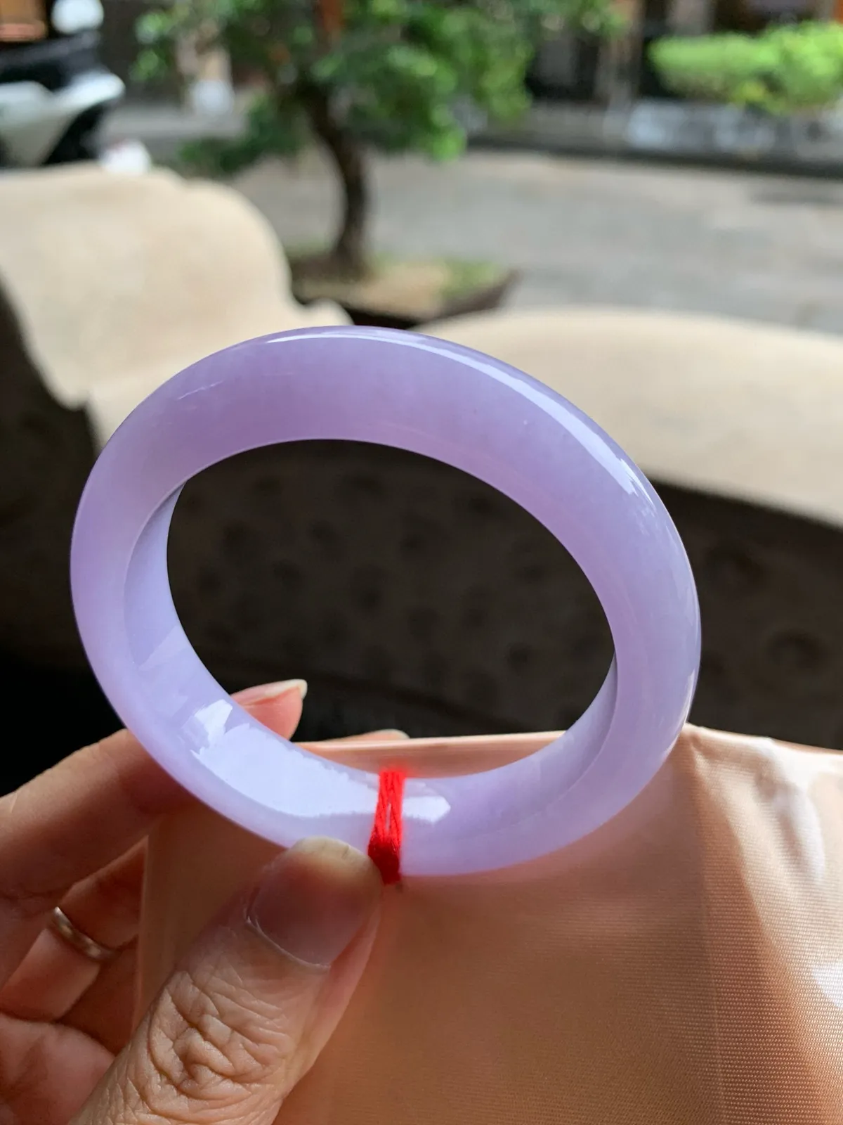 正圈满色紫罗兰 无瑕 尺寸:50.9/12.2/8.4 超美