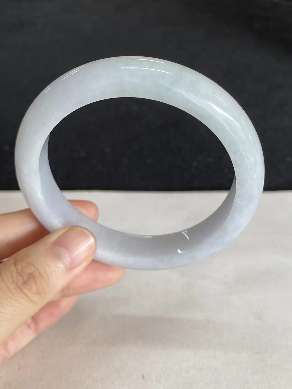 正圈58圈口，翡翠手镯