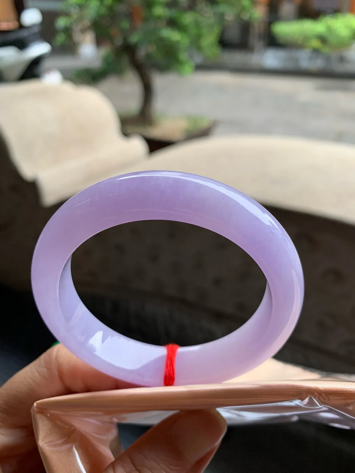 正圈满色紫罗兰 无瑕 尺寸:50.9/12.2/8.4 超美