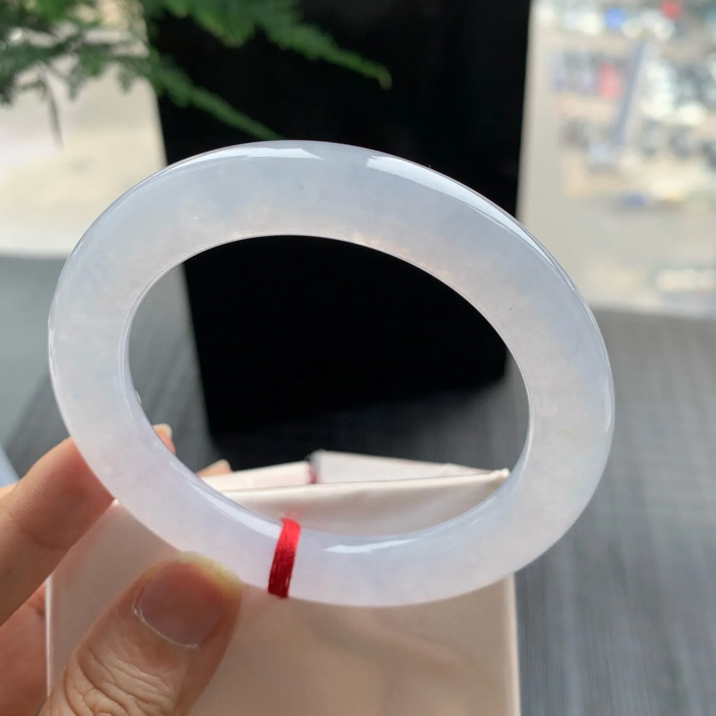 圆条高冰紫 无瑕 尺寸:55.7/10.5 种色兼备