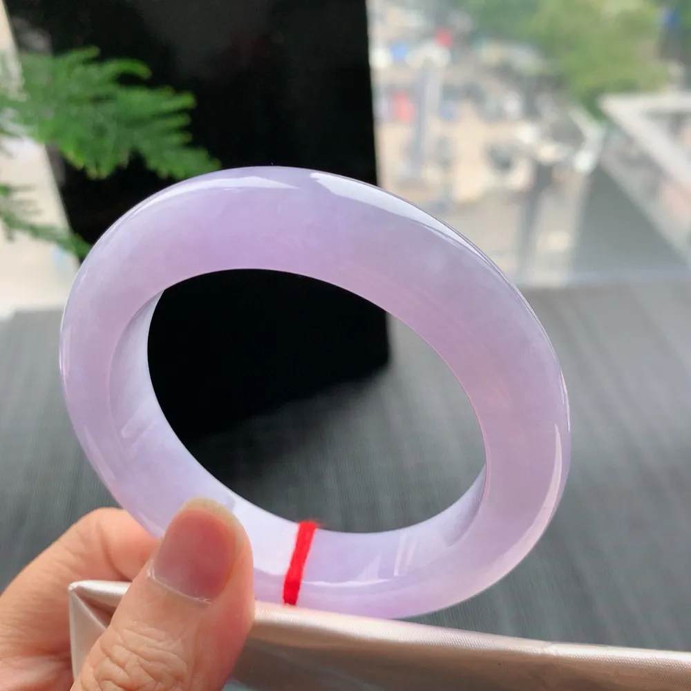 正圈满色冰紫罗兰 无瑕 尺寸:55.5/13.4/12.8 超美