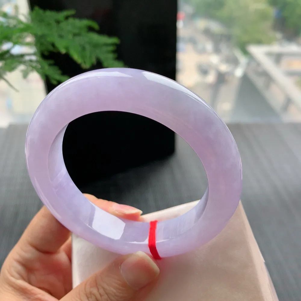 正圈满色冰紫罗兰 无瑕 尺寸:55.5/13.4/12.8 超美