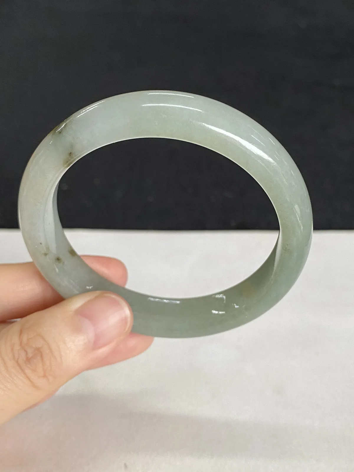 正圈51圈口，翡翠手镯