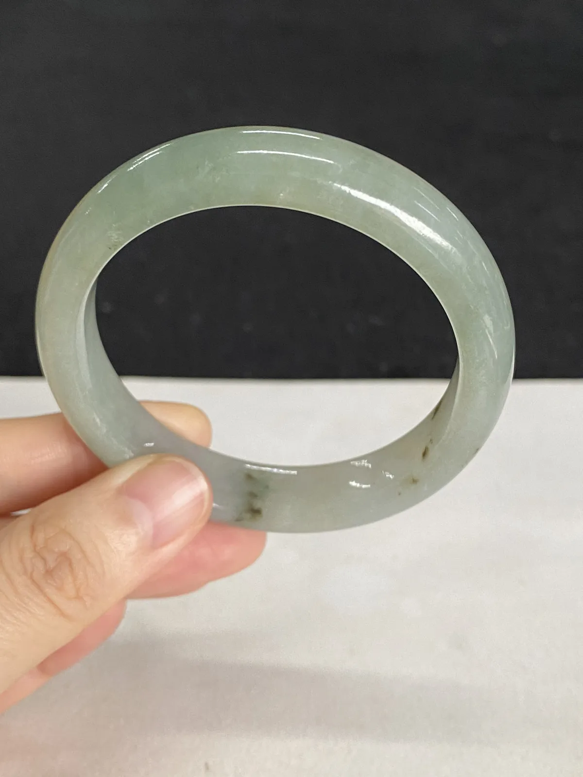 正圈51圈口，翡翠手镯