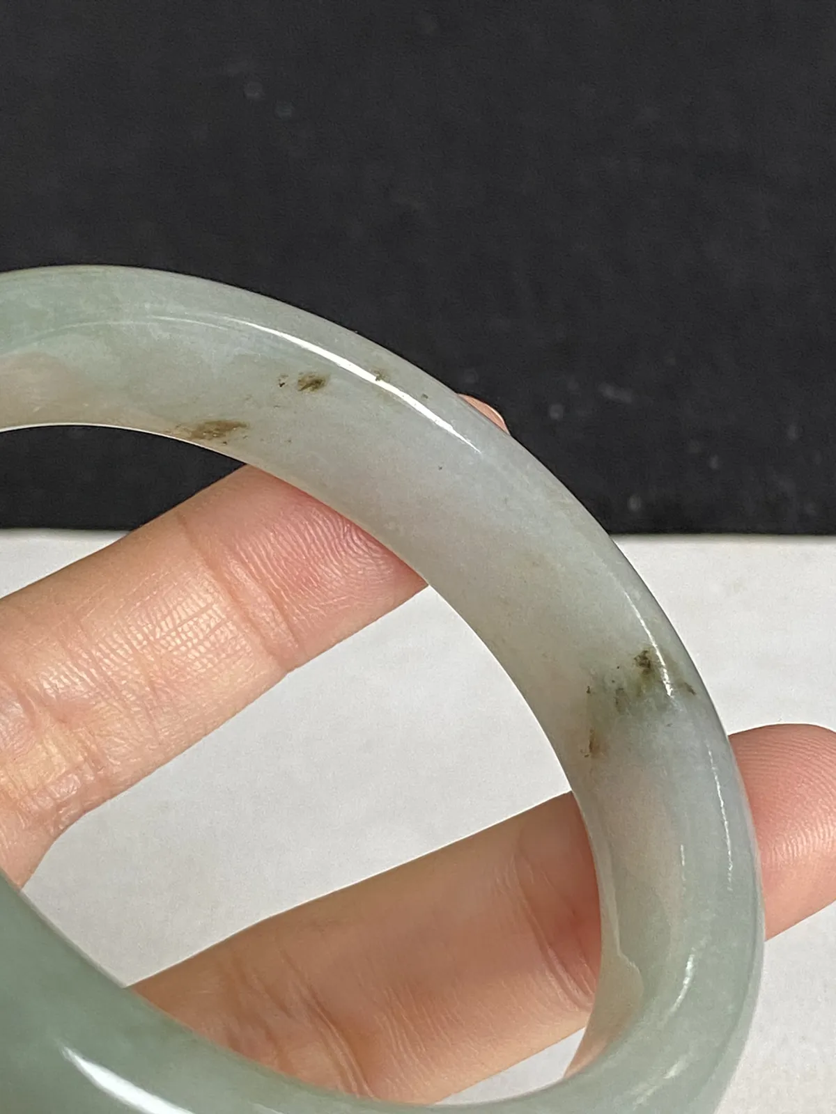 正圈51圈口，翡翠手镯