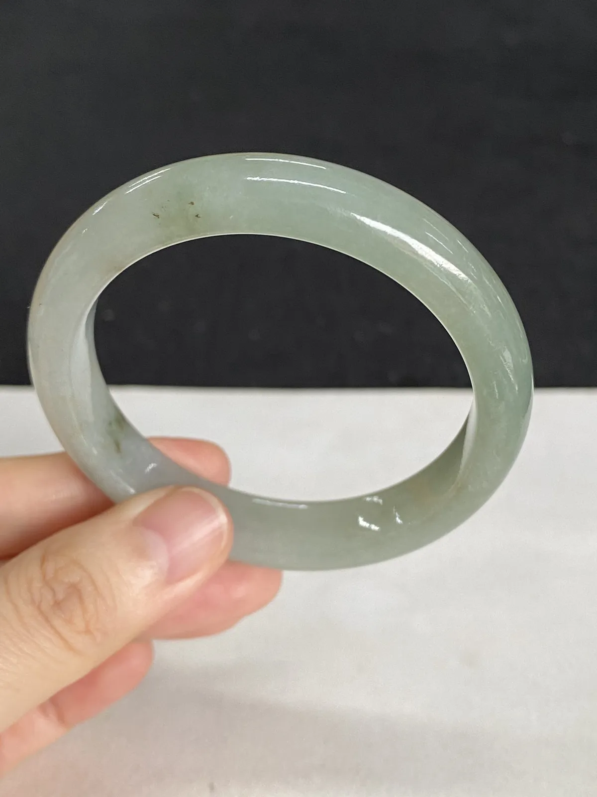 正圈51圈口，翡翠手镯