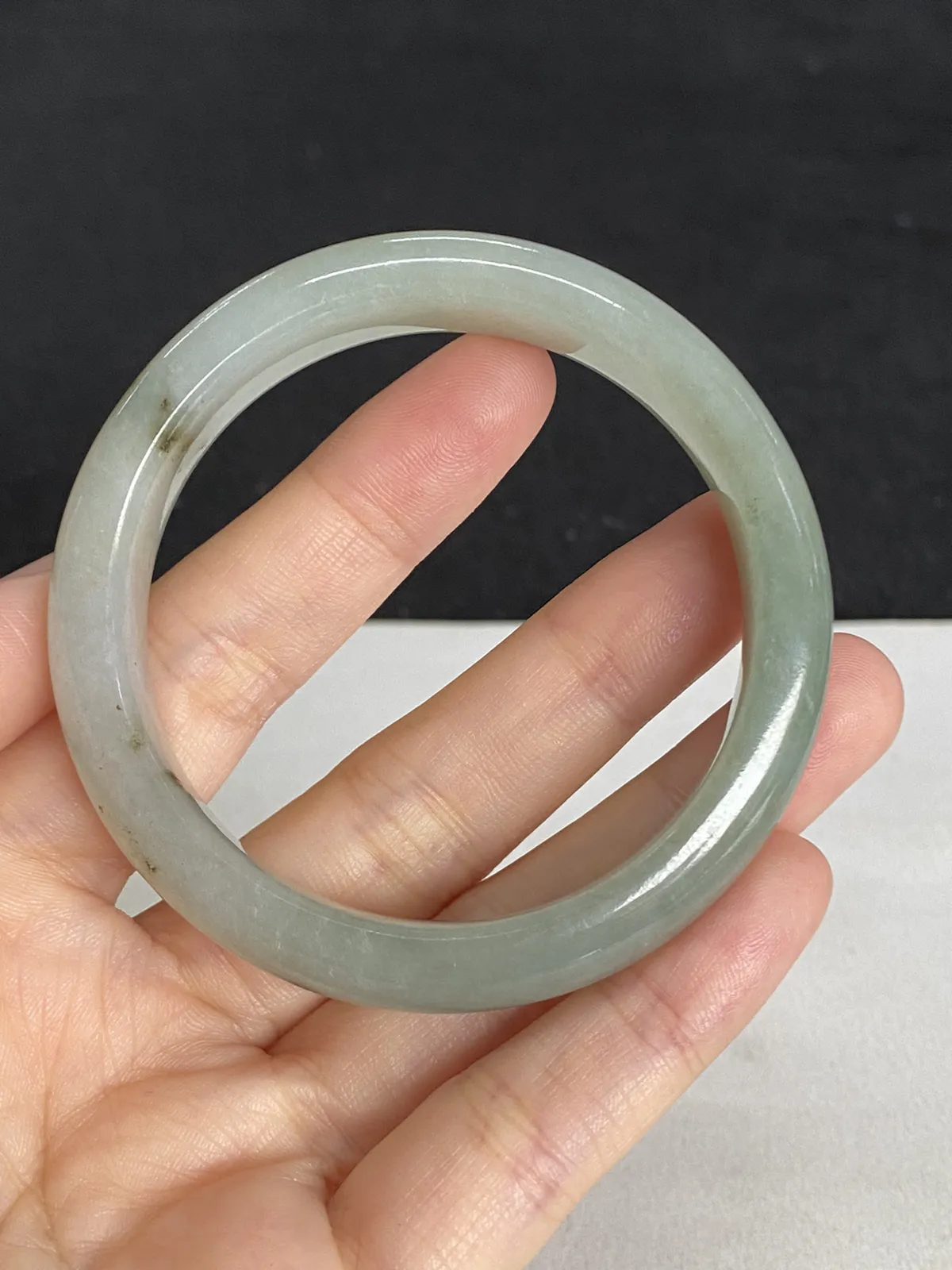 正圈51圈口，翡翠手镯