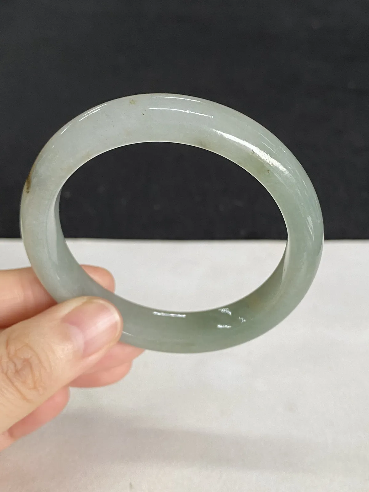 正圈51圈口，翡翠手镯