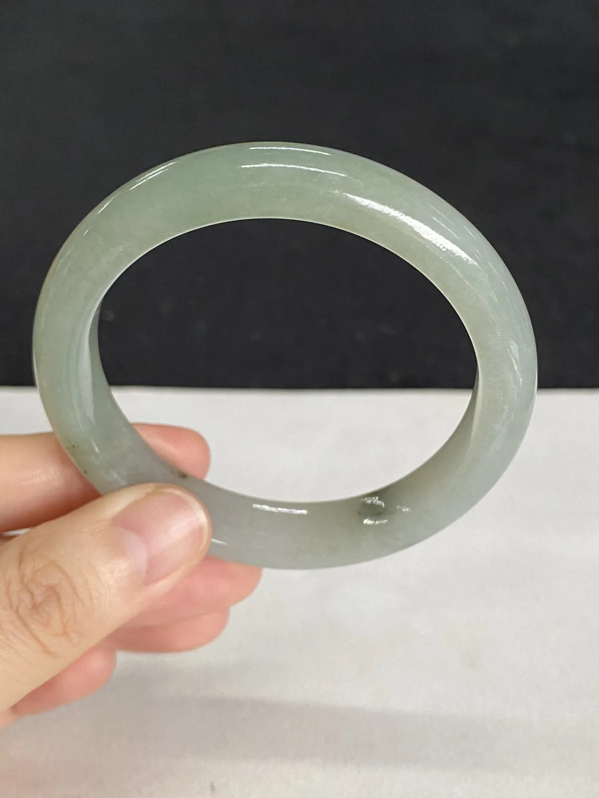 正圈51圈口，翡翠手镯