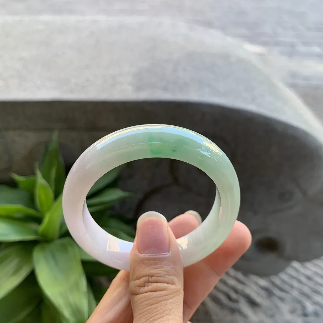 圈口54-47.6-12-7.3 【春彩贵妃手镯】贵妃54 55可戴