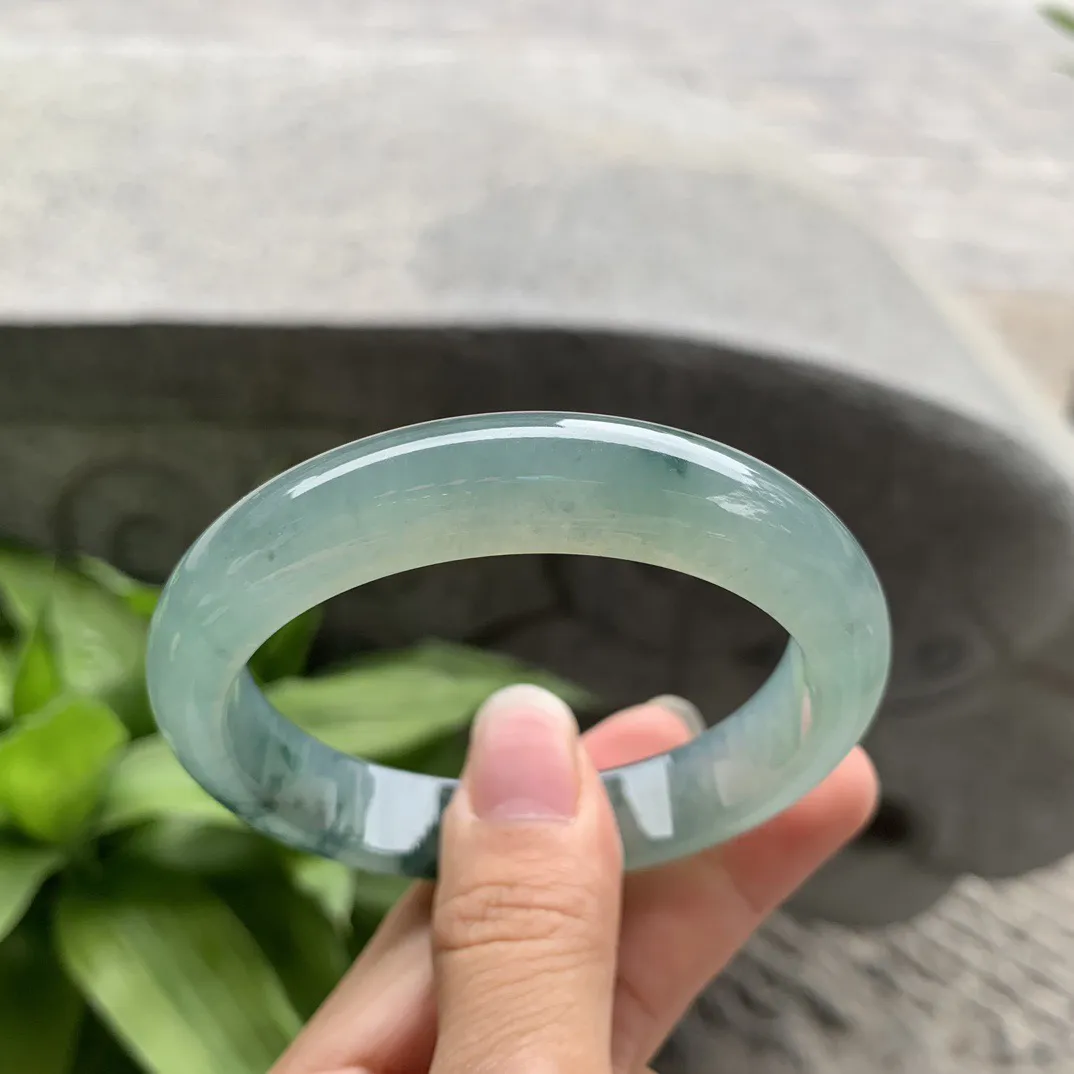 圈口56-11.8-8.2 【冰飘花正圈手镯】正圈56 57可戴