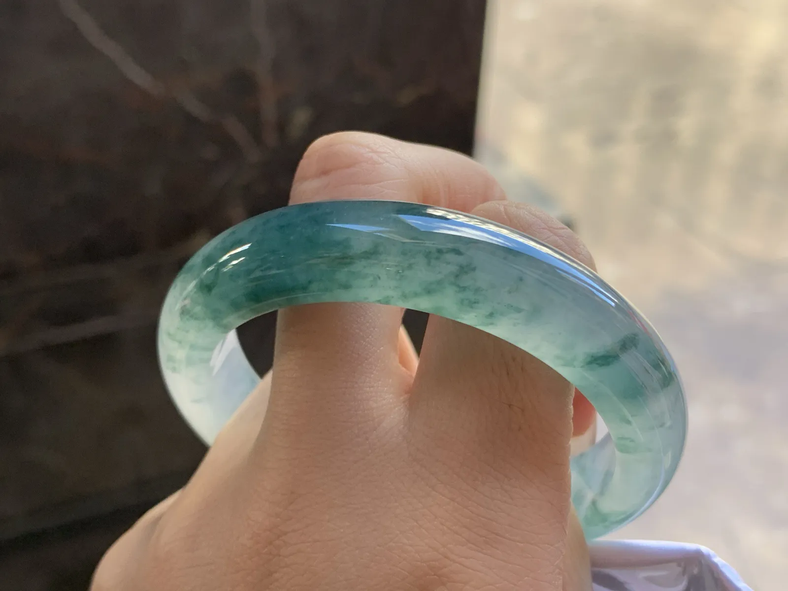 55-12.5-8.5

冰蓝花手镯^_^飘花浓郁 种水足