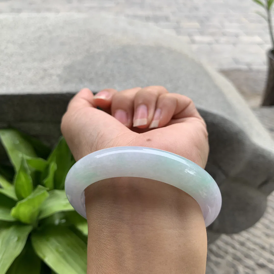 圈口55.4-12.2-9.2 【春彩正圈手镯】正圈55 56可戴