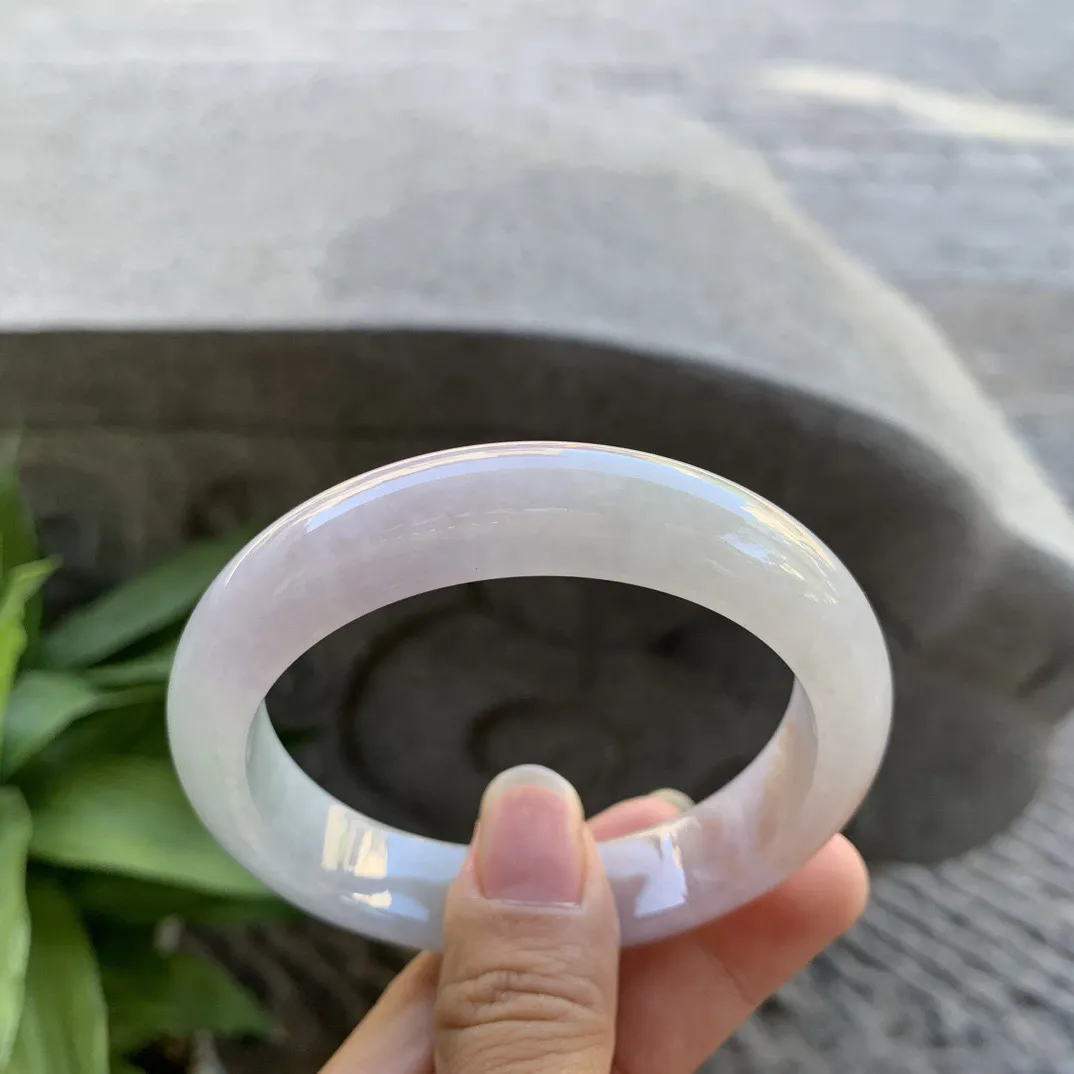 圈口57.8-13.4-8.6 【冰双彩正圈手镯】正圈57 58可戴