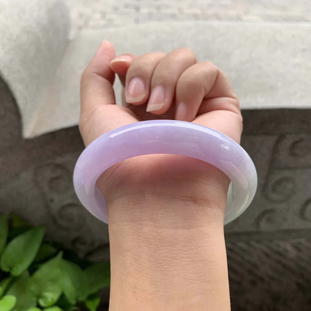 大圈口 61-12.7-9.9【紫罗兰正圈手镯】正圈61 62可戴