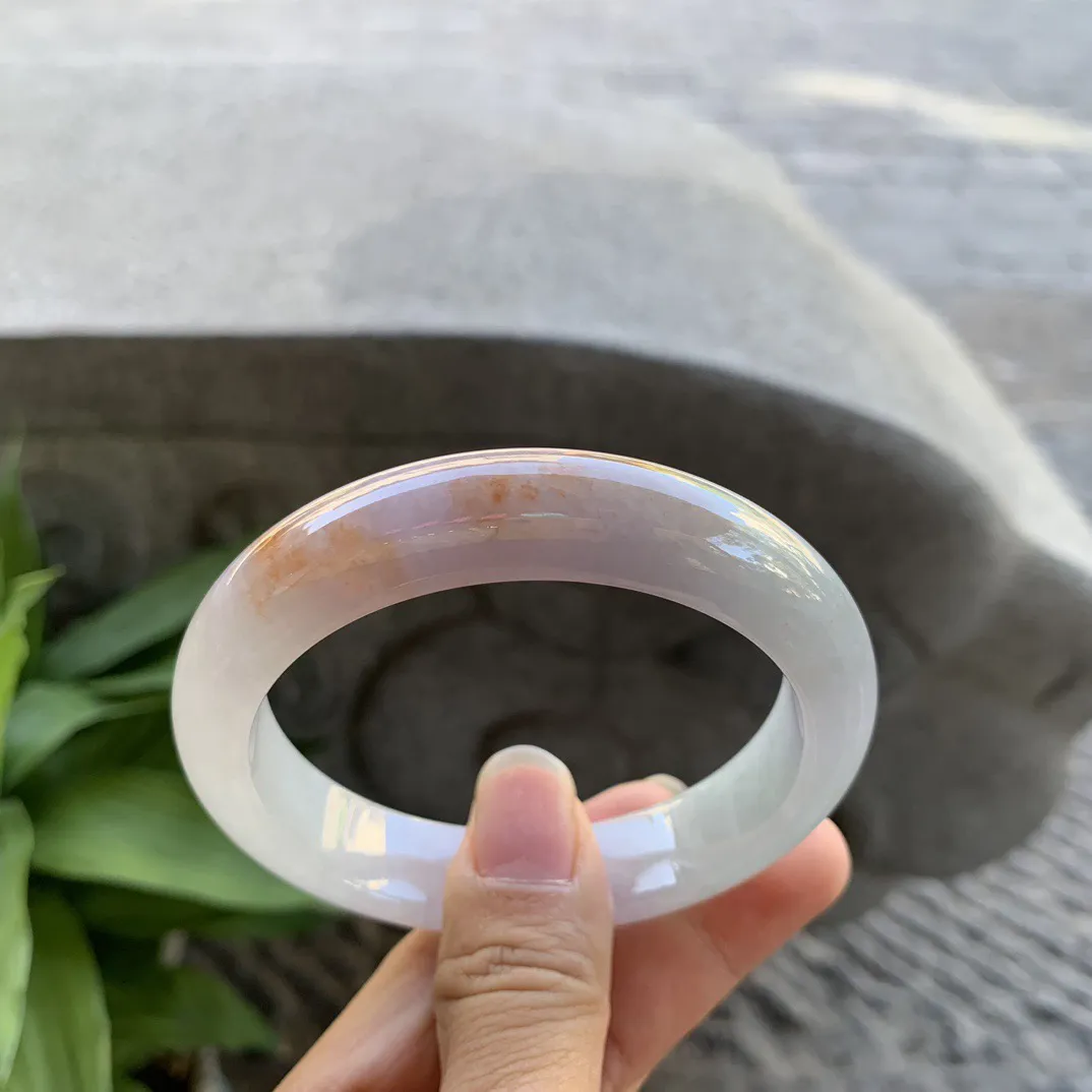 圈口57.8-13.4-8.6 【冰双彩正圈手镯】正圈57 58可戴