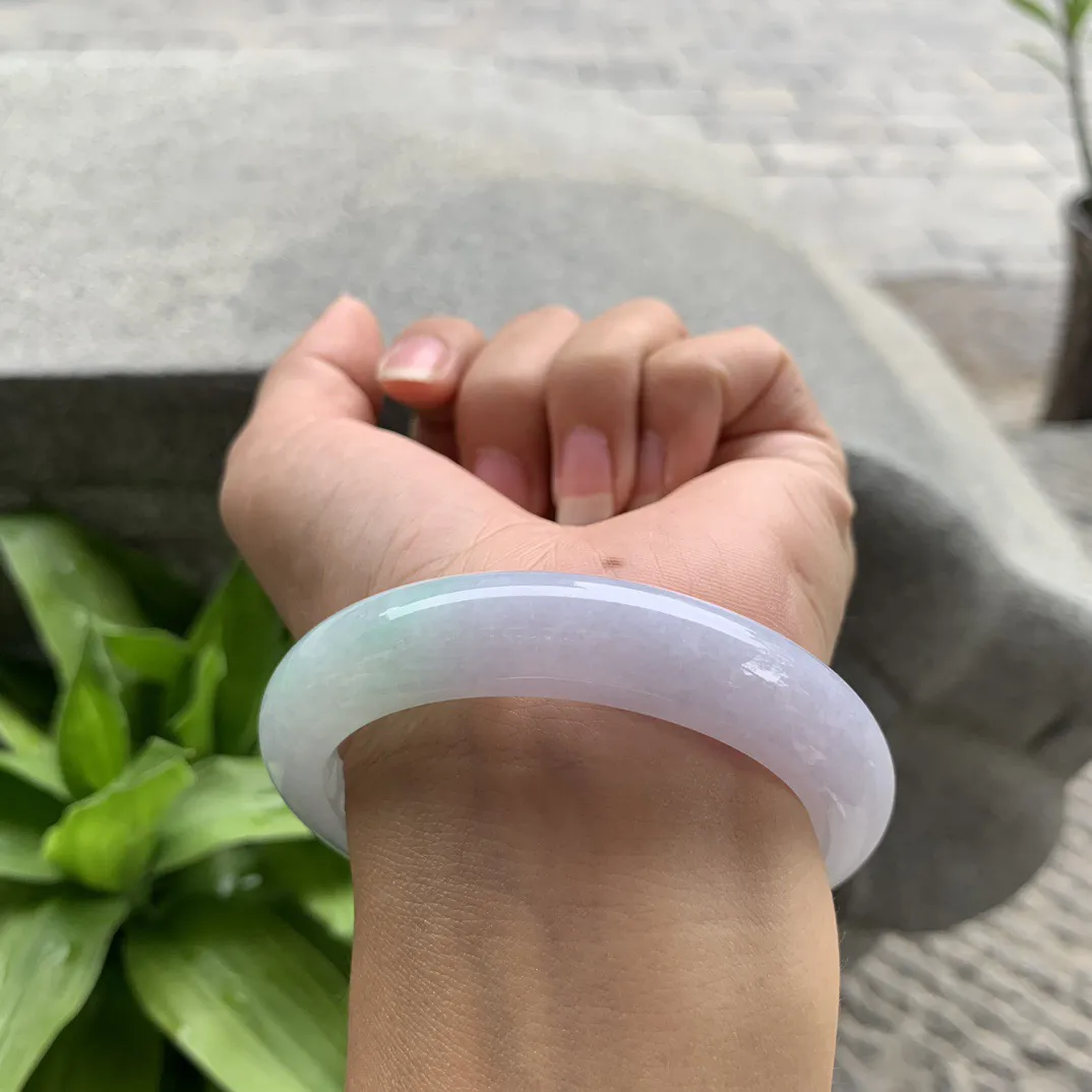 圈口55.4-12.2-9.2 【春彩正圈手镯】正圈55 56可戴