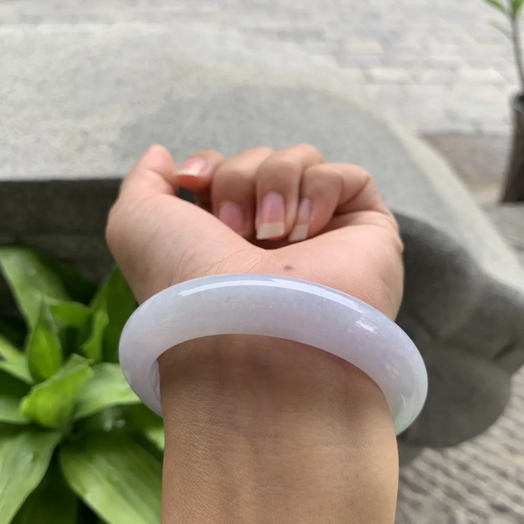 圈口55.4-12.2-9.2 【春彩正圈手镯】正圈55 56可戴