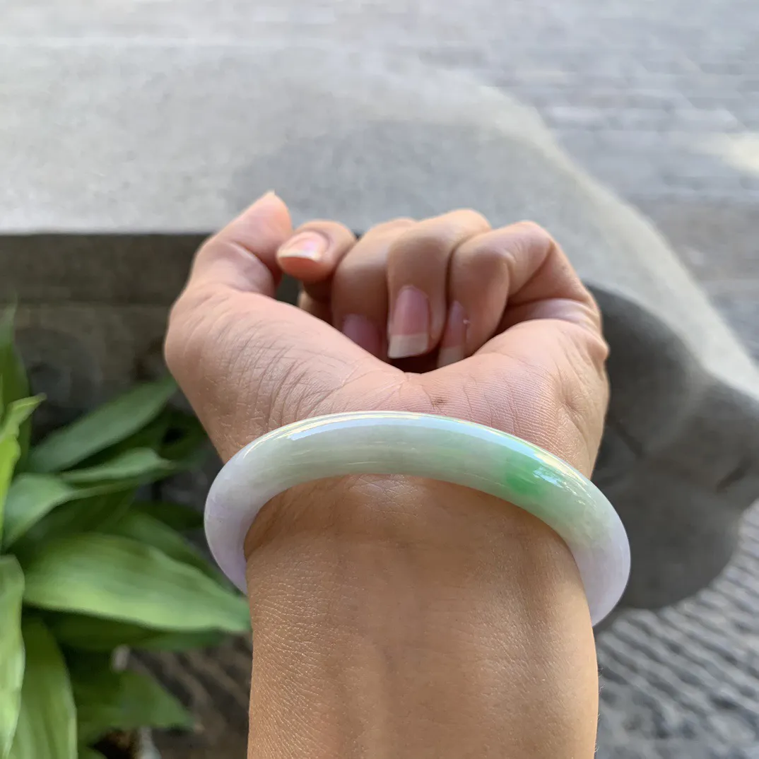 小圈口52.2-8 【春彩圆条手镯】圆条52 53可戴