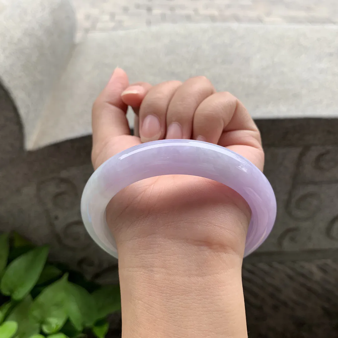 大圈口 61-12.7-9.9【紫罗兰正圈手镯】正圈61 62可戴