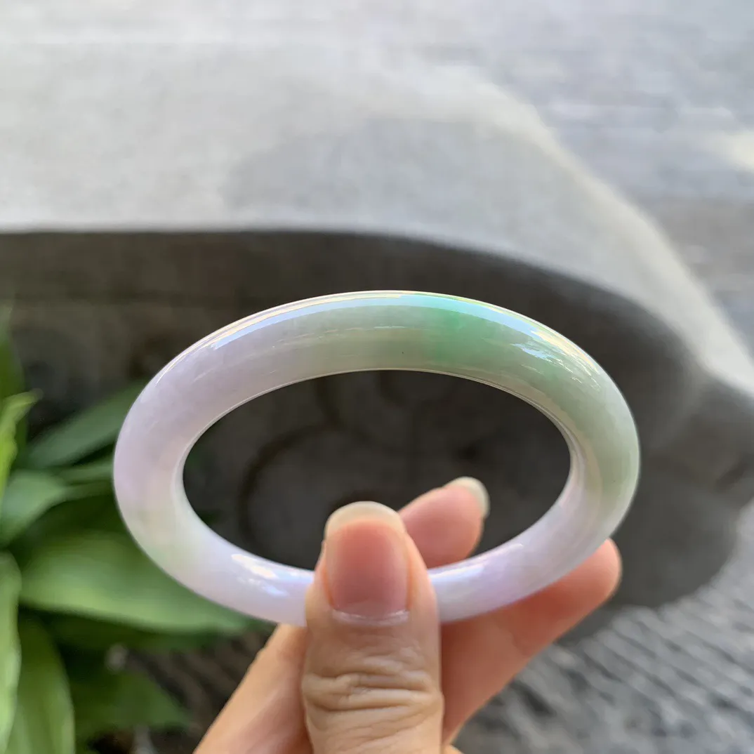 小圈口52.2-8 【春彩圆条手镯】圆条52 53可戴