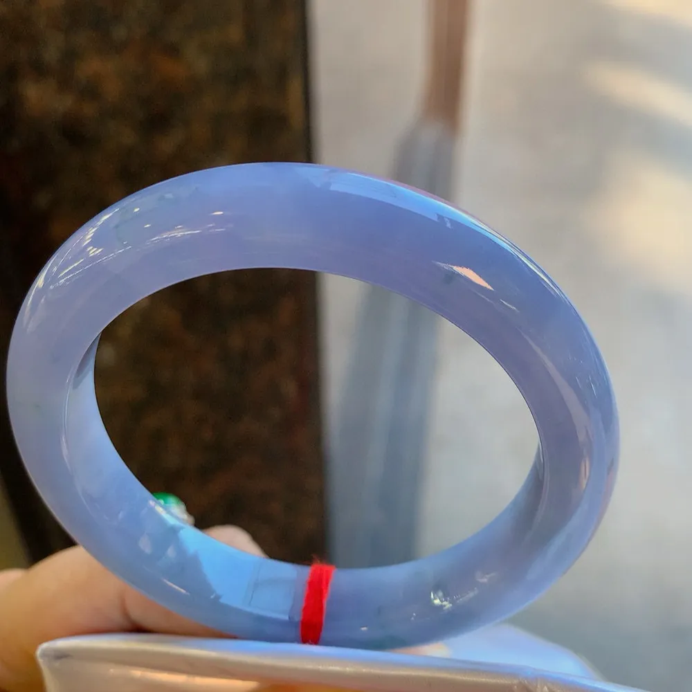 正圈满圈浓紫 无瑕 尺寸:59.1/11.3/9.3 超美