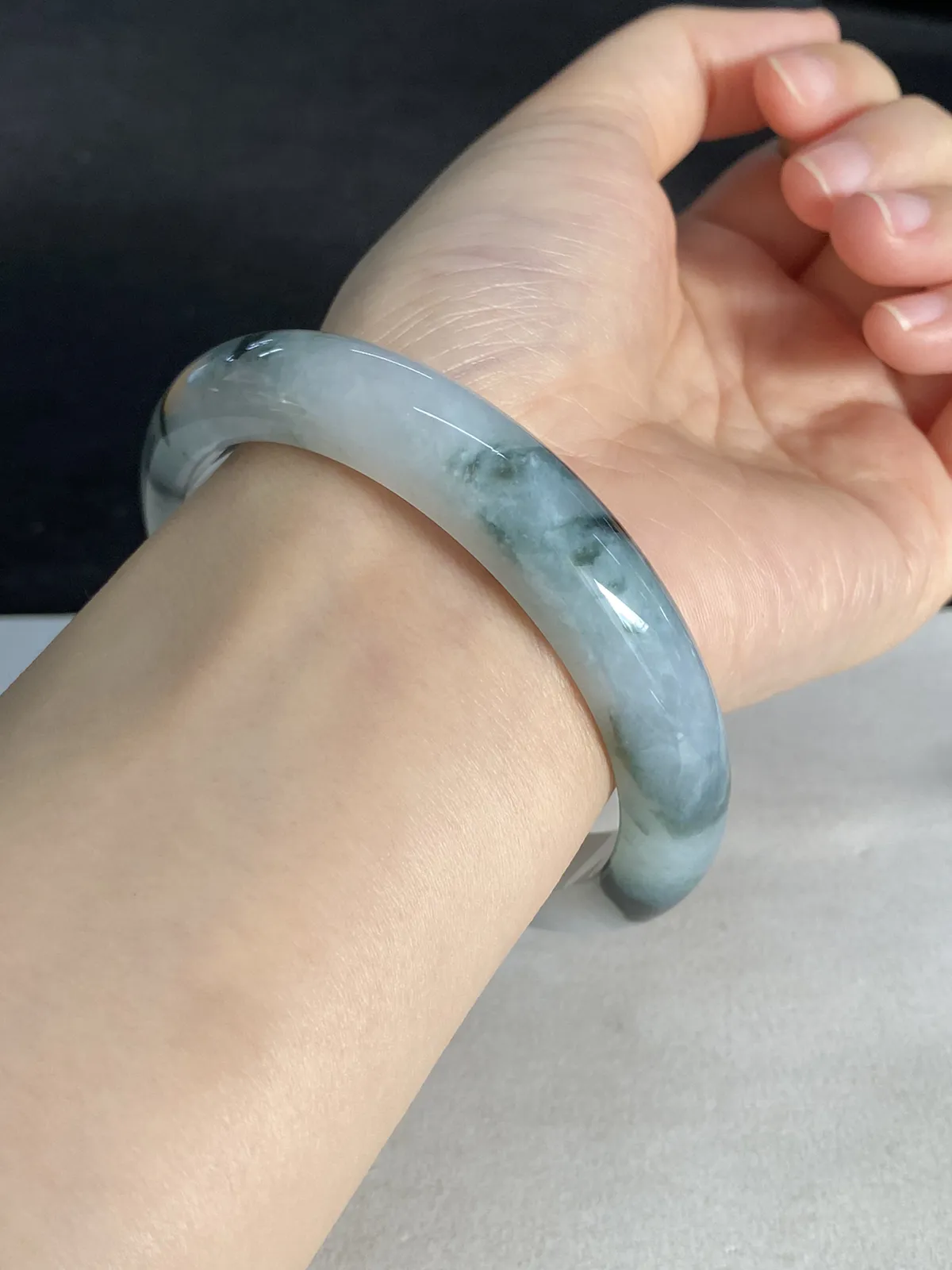 正圈61.5圈口，翡翠手镯