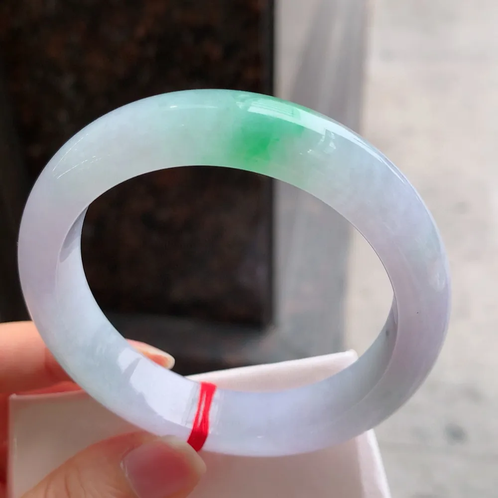 正圈冰糯春彩 一丝棉线 尺寸:57.3/13.1/8.3 色好