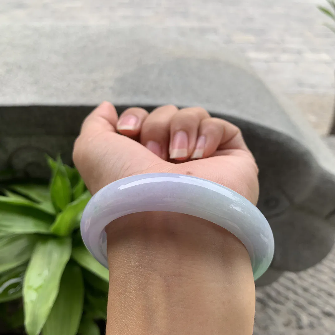 圈口56.7-12.5-9.1  【春彩正圈手镯】正圈56 57可戴