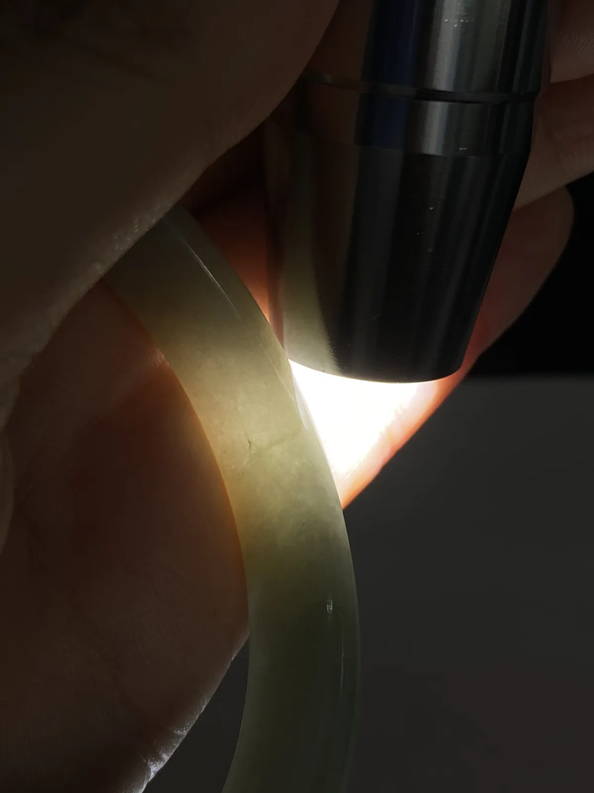 正圈54.8圈口，翡翠手镯