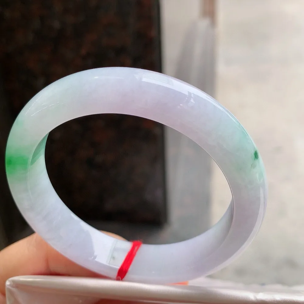 正圈冰糯春彩 一丝棉线 尺寸:57.3/13.1/8.3 色好