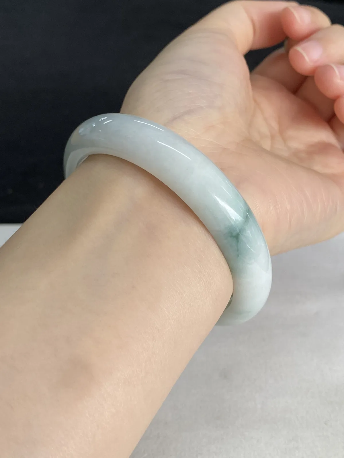 正圈56.4圈口，翡翠手镯