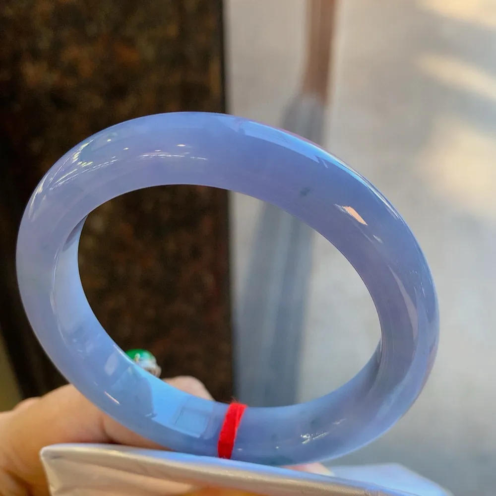 正圈满圈浓紫 无瑕 尺寸:59.1/11.3/9.3 超美