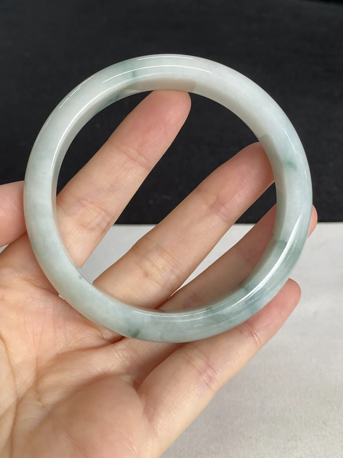 正圈56.4圈口，翡翠手镯