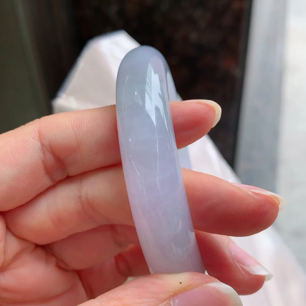 正圈冰糯春彩 一丝棉线 尺寸:57.3/13.1/8.3 色好