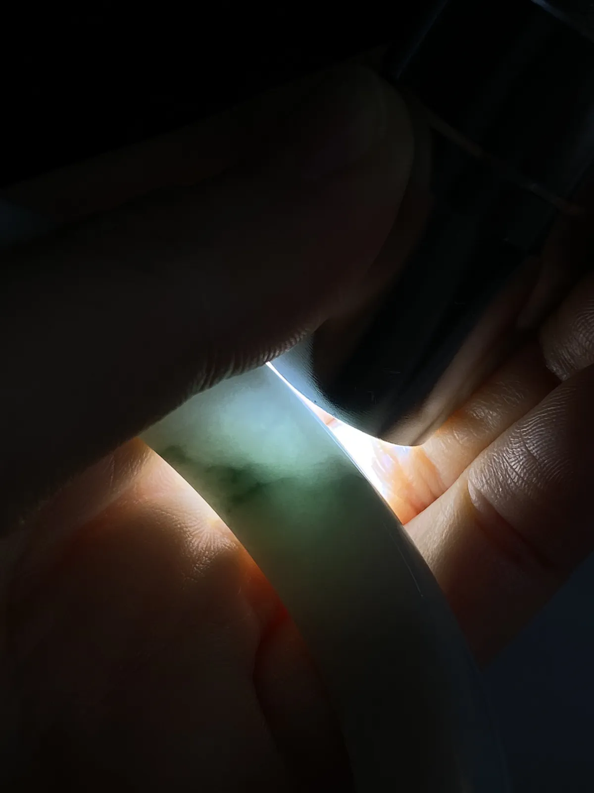 正圈56.4圈口，翡翠手镯