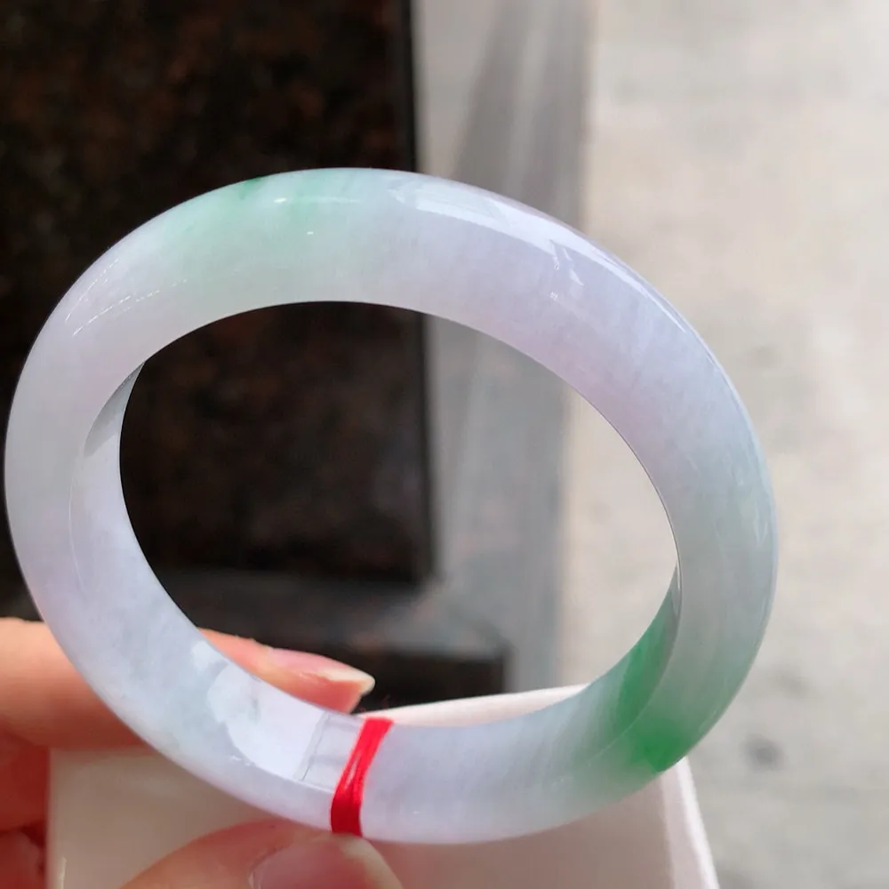 正圈冰糯春彩 一丝棉线 尺寸:57.3/13.1/8.3 色好