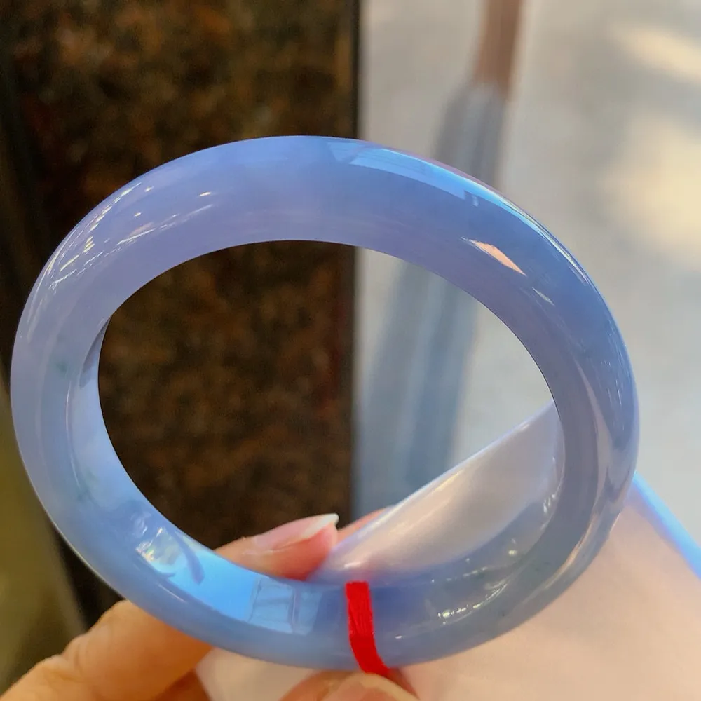 正圈满圈浓紫 无瑕 尺寸:59.1/11.3/9.3 超美