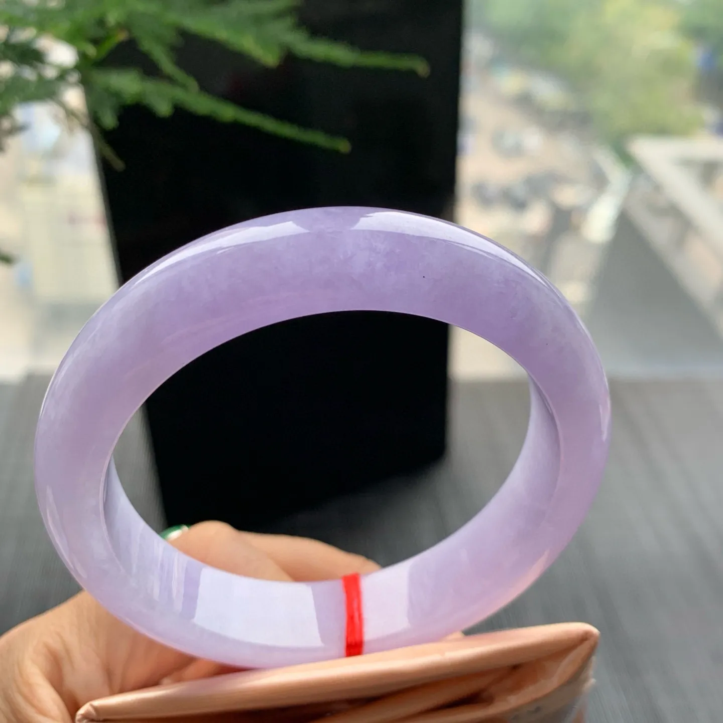 正圈满色紫罗兰 无瑕 尺寸:59.7/13.7/8.8 超美