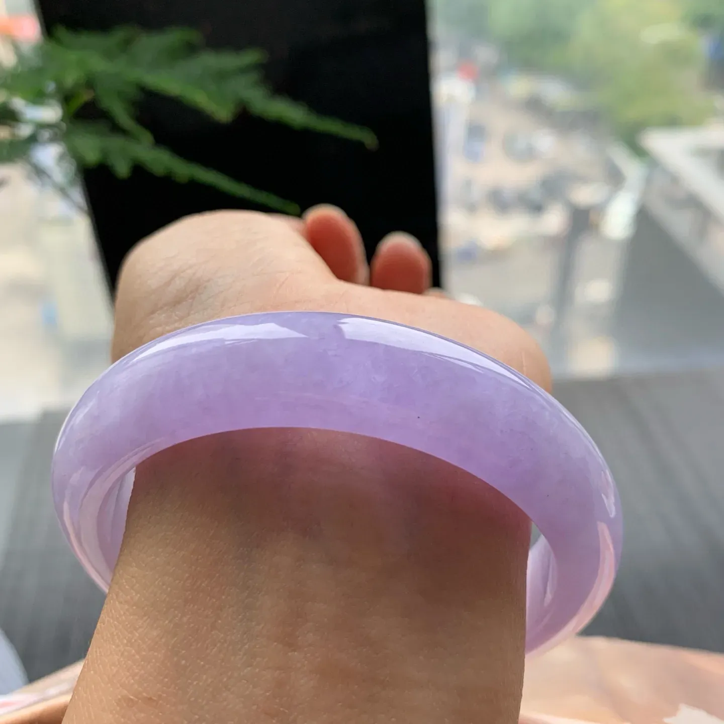 正圈满色紫罗兰 无瑕 尺寸:59.7/13.7/8.8 超美