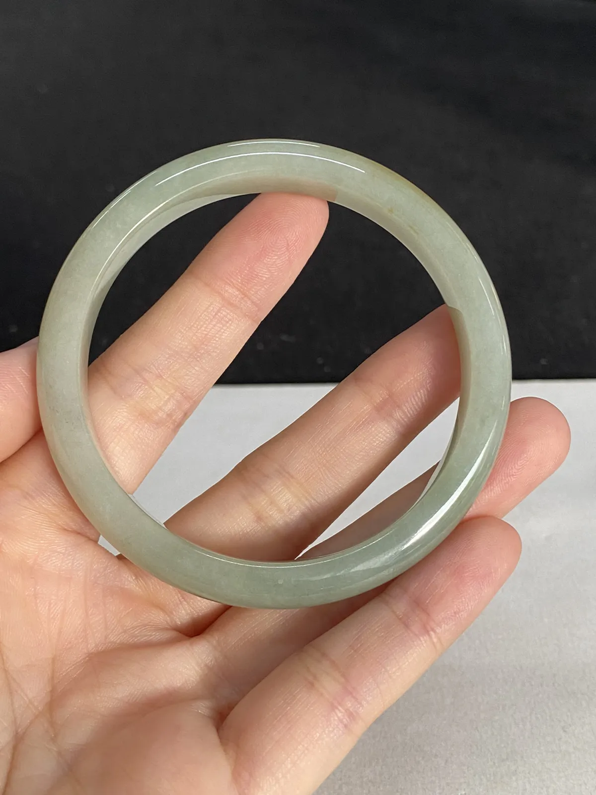 正圈54.8圈口，翡翠手镯